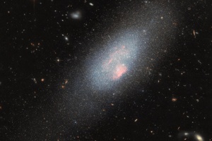 Hubble сфотографував карликову галактику у сузір’ї Великої Ведмедиці