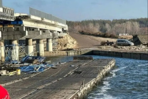 Через удари РФ по дамбі на Харківщині у зоні підтоплення можуть опинитися близько 13 тисяч людей