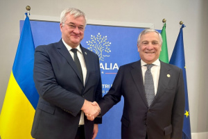 Глави МЗС України та Італії обговорили роль Європи у зусиллях щодо досягнення миру