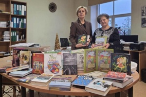 Бібліотеці в Латвії передали 115 книг українською мовою