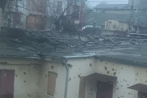 У Херсоні російський артобстріл знову пошкодив будівлю краєзнавчого музею