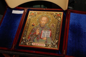 Гроші для ЗСУ: ікону Миколая Чудотворця від Епіфанія продали на благодійному аукціоні за ₴1 мільйон
