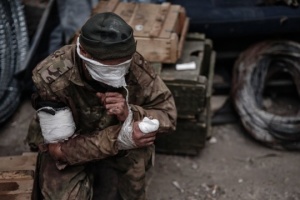 Ukrainian Marines capture several groups of Russian troops near approaches to Myrnohrad