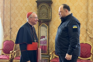 Стефанчук та держсекретар Ватикану обговорили шляхи до справедливого миру