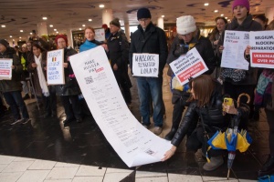 Громада Стокгольма провела акцію на підтримку України