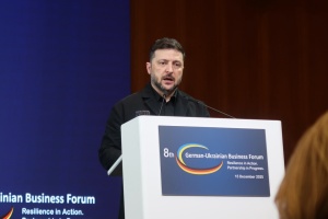 Зеленський - у Берліні: Під час війни Україна не тільки звертається по допомогу, але й пропонує спільне виробництво зброї