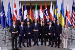 欧州諸国とＥＵ幹部がウクライナの平和達成につき共同声明発出