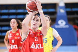 Баскетбол. Юркевічус зібрала 15 підбирань в матчі чемпіонату Ізраїлю