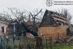 In Region Saporischschja 23 Ortschaften beschossen