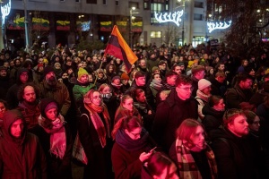 У Литві почався триденний протест на захист суспільного мовника