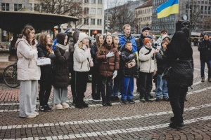 Громада німецького Дармштадта проведе двохсотий мітинг на підтримку України