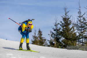 Біатлоністка Дмитренко увійшла до топ-25 у спринті на Кубку світу в Ансі