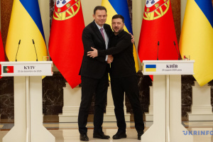 Ukraine, Portugal sign statement on joint production of naval drones