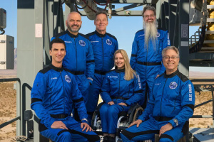 Компанія Blue Origin здійснила перший політ у космос людини на інвалідному візку