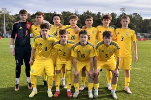 Сьогодні збірна України U15 зіграє з Португалією на Турнірі розвитку УЄФА