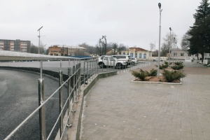 Відновлення після окупації РФ: у Тростянці реконструюють центральну площу