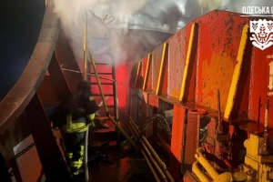 В Одеському порту через нічну атаку РФ пошкоджене судно з українською соєю