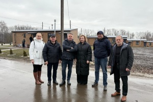 На Сумщині відкрили модульне містечко для переселенців