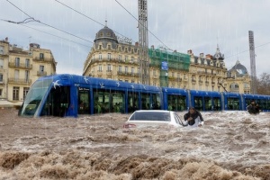 Дощі спричинили масштабні повені у кількох містах на півдні Франції
