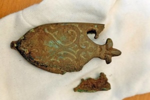 Le Musée national d'histoire reçoit une épée ancienne découverte dans la région de Jytomyr