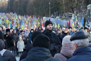 У Львові відбулася Скорботна коляда у пам’ять про загиблих захисників 