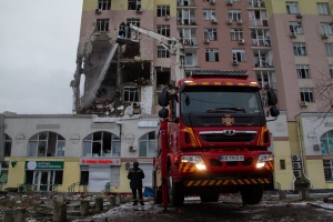 Eight people injured in Russian attack in Kyiv