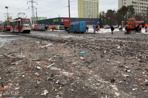 У Києві через російську атаку пошкоджені транспортна інфраструктура і рухомий склад