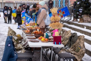 У Франківську провели акцію на підтримку полонених та зниклих безвісти військових