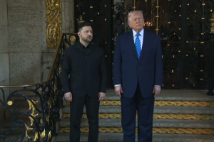 Volodymyr Zelensky rencontre Donald Trump à Mar-a-Lago pour discuter de la paix en Ukraine