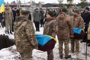 На Тернопільщині перепоховали останки двох воїнів УПА, загиблих у бою з НКВС