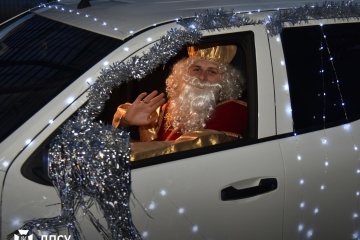 Святий Миколай перетнув кордон у Львівській області