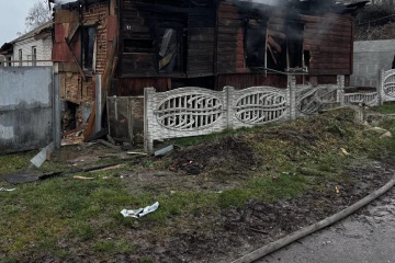 Russians attack electricity and thermal energy facilities in Chernihiv region