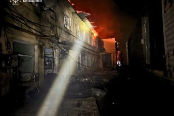 Russische Besatzungstruppen griffen Fastiw erneut mit Drohnen an