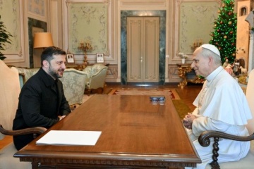 Volodymyr Zelensky reçu en audience par le pape Léon XIV à Castel Gandolfo