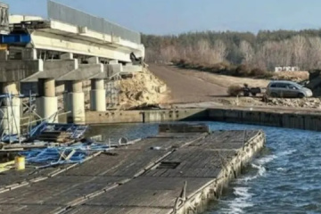 Circa 13.000 Menschen duurch russische Angriffe auf einen Staudamm in der Region Charkiw vor Überschwemmung bedroht 