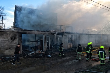 ウクライナ南部オデーサ州、ロシア軍の大規模攻撃で停電被害続く