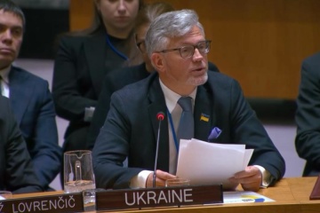 Melnyk: UN Security Council should put unconditional ceasefire resolution to vote