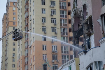 Kombinierter russischer Angriff auf Kyjiw: Zahl der Verletzten steigt auf 22