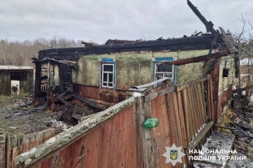 Russian attacks over past day damage houses, injure one person in Chernihiv region 