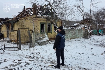 Russians hit Sloviansk with guided aerial bombs, one dead and several wounded