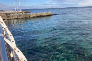Одеське узбережжя очищується від олії, яка потрапила в море через російську атаку
