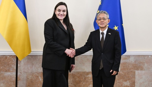 Бережна та посол Японії обговорили розширення гуманітарної та культурної співпраці