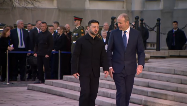 У Дубліні розпочалася зустріч Зеленського з прем’єром Ірландії 