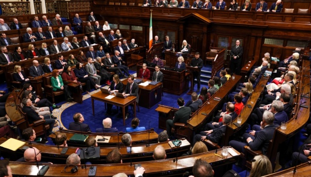 Зеленський у парламенті Ірландії: Дякуємо, що ваш голос не стає тихішим