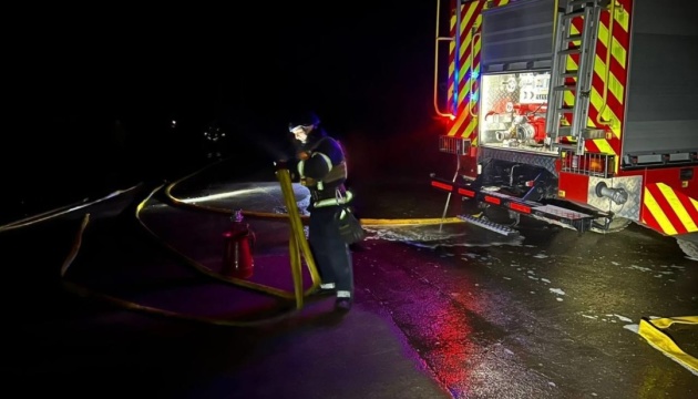 На Чернігівщині безпілотник РФ поцілив по підприємству