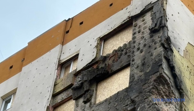 У Запоріжжі відновлюють студмістечко університету після влучання «Шахеда» 