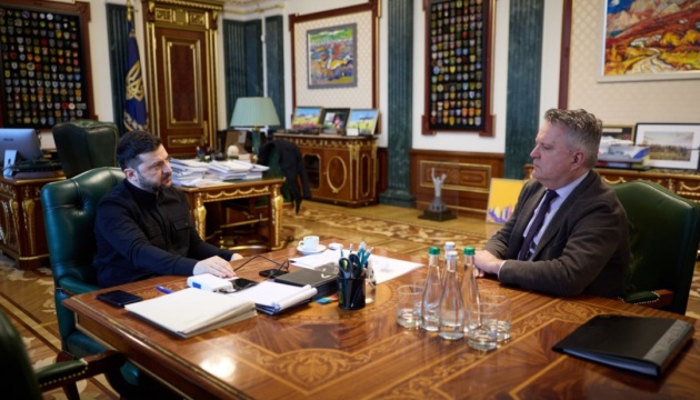 Zelensky and Kyslytsya discuss diplomatic work and negotiations with U.S.