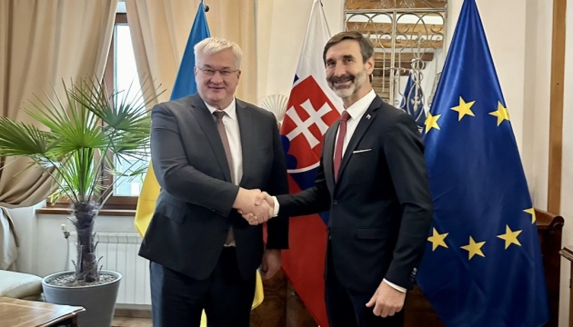 Україна розраховує на сильний голос Словаччини за справедливий мир і нові санкції проти РФ - Сибіга