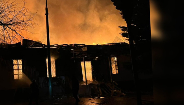 Enemies attack Chernihiv region with drones, hitting residential areas and critical infrastructure