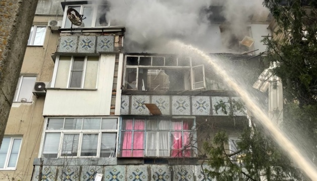 Gas explosion in high-rise building in Odesa region, casualties reported